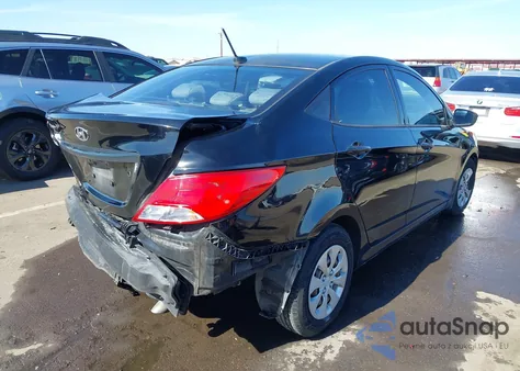 2016 Hyundai Accent Se из США, поврежденный, VIN KMHCT4AE7GU016622